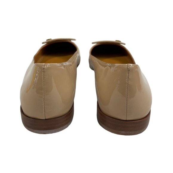 Tory Burch Women’s Yardley Camellia Pink Flat Patent Calf Sz 9 - New - Picture 4 of 12